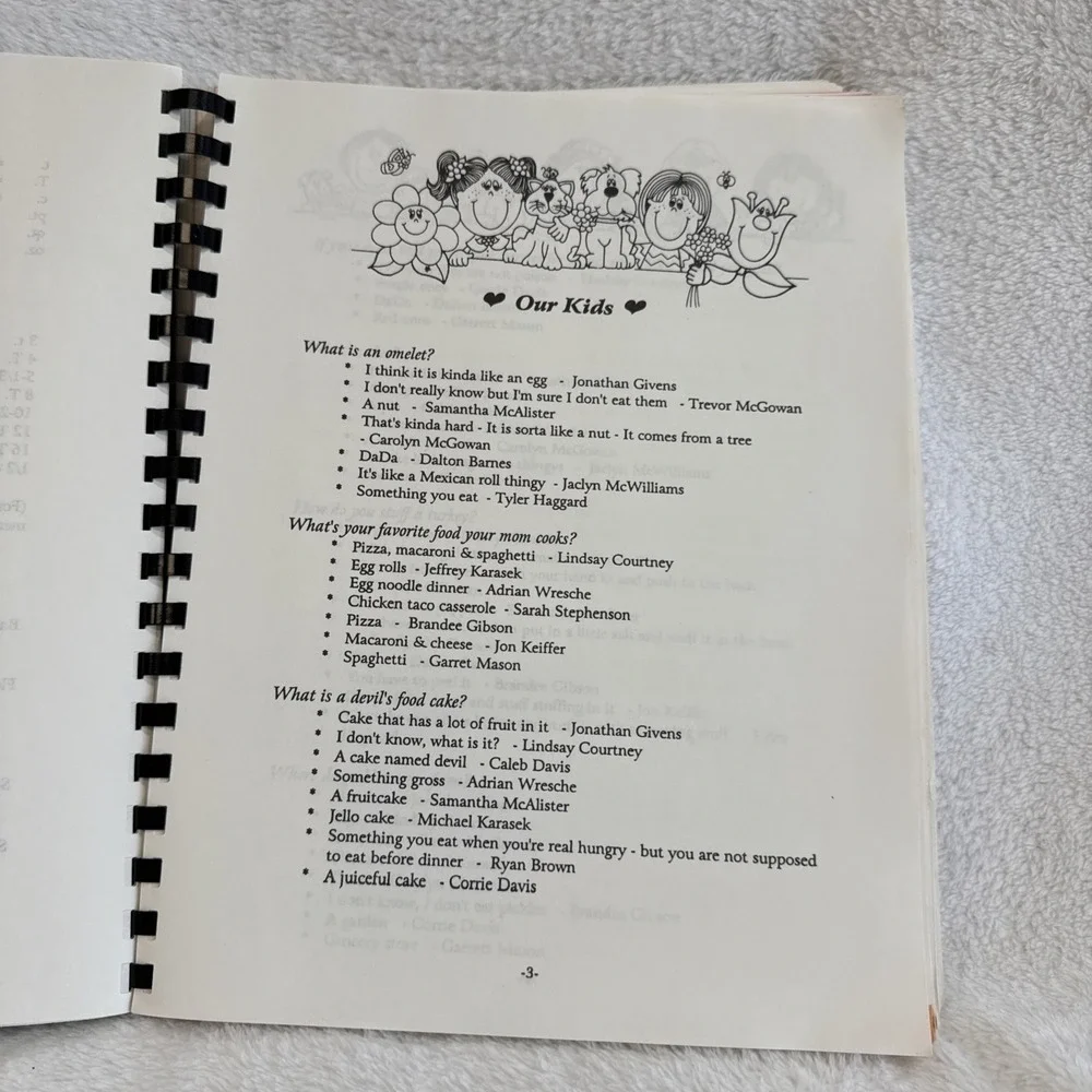 Our Family Cookbook 1995 Sapulpa Oklahoma First Church‎ of the Nazarene Spiral
